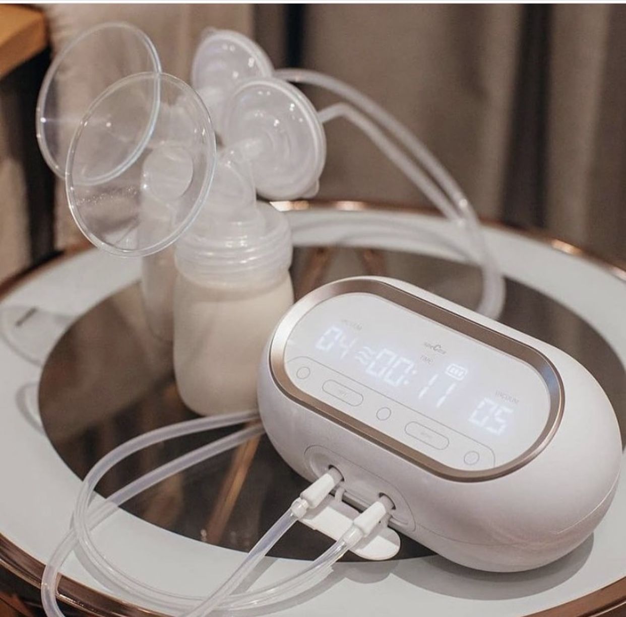 SPECTRA DUAL COMPACT – CÙNG BÉ YÊU XOA DỊU BẦU SỮA MẸ