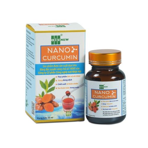 Liquid Nano Curcumin OIC (Tinh nghệ Nano giúp thẩm thấu nhanh)