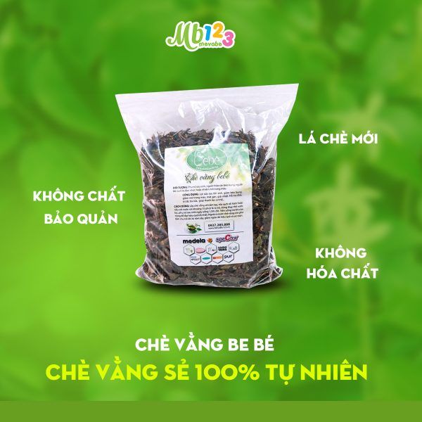 Bịch 1kg chè vằng Be Bé