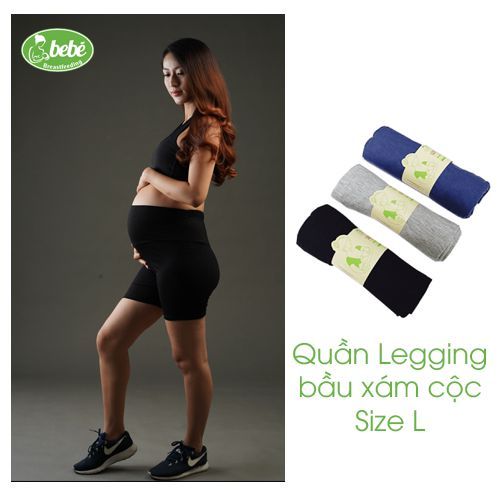 Quần bầu legging cộc