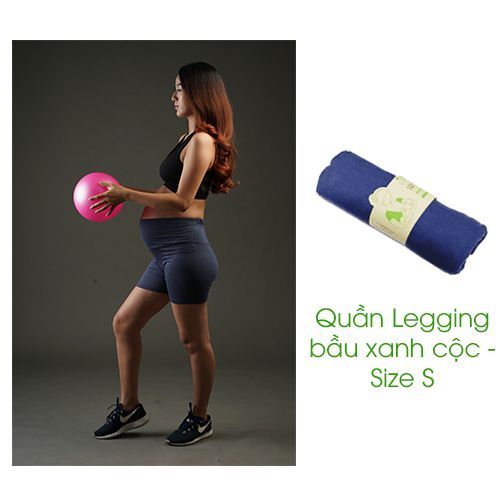 Quần bầu legging cộc