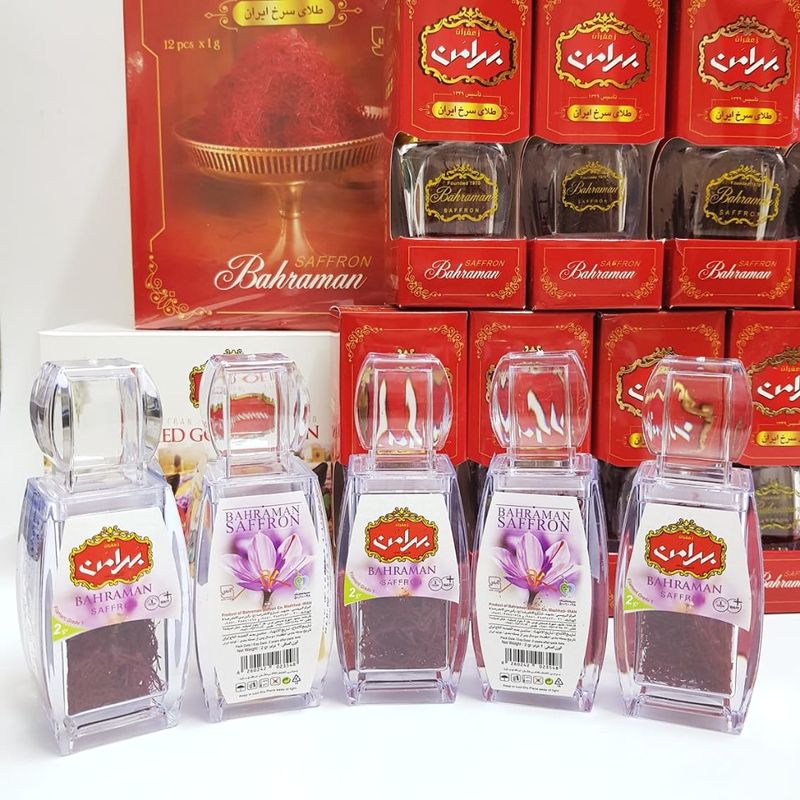 Hộp 2gram nhụy hoa nghệ tây Bahraman Saffron