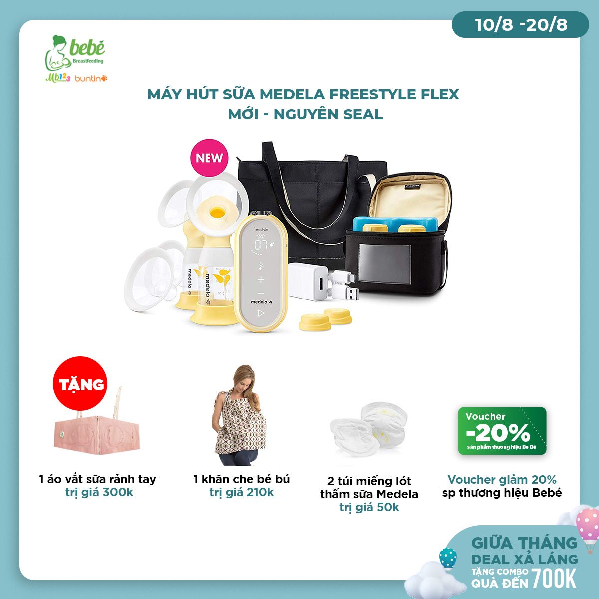 Máy hút sữa Medela Freestyle Flex