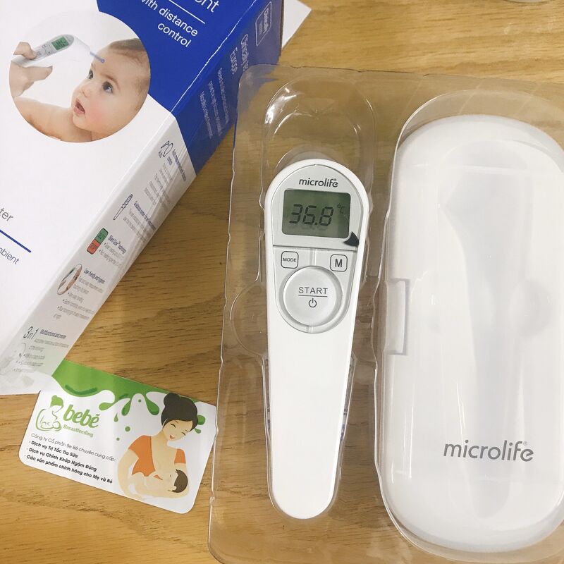 NHIỆT KẾ ĐIỆN TỬ HỒNG NGOẠI ĐO TRÁN MICROLIFE NC200