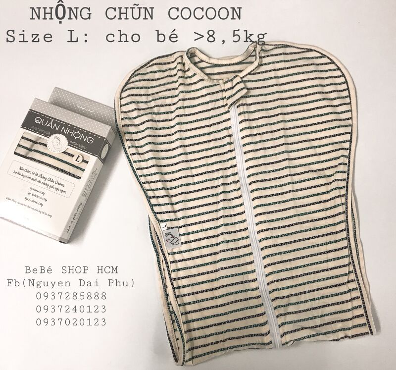 NHỘNG CHŨN CAO CẤP COCOON - GIÚP CON NGỦ NGON, SÂU GIẤC