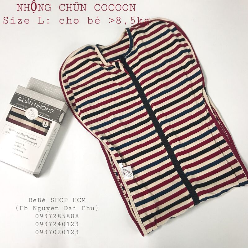 NHỘNG CHŨN CAO CẤP COCOON - GIÚP CON NGỦ NGON, SÂU GIẤC