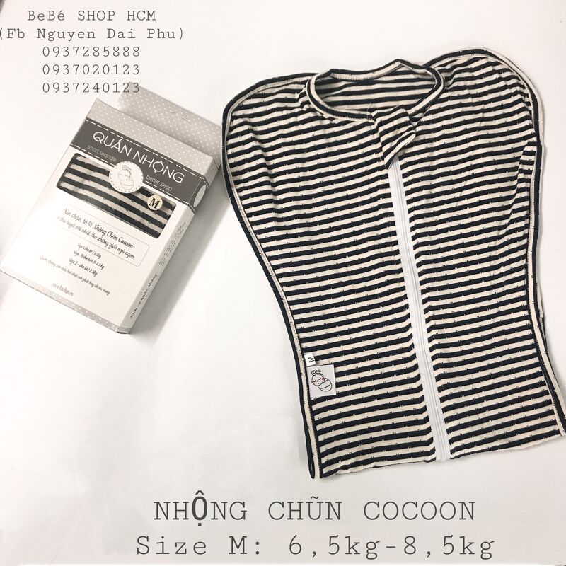 NHỘNG CHŨN CAO CẤP COCOON - GIÚP CON NGỦ NGON, SÂU GIẤC