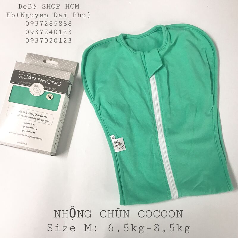 NHỘNG CHŨN CAO CẤP COCOON - GIÚP CON NGỦ NGON, SÂU GIẤC