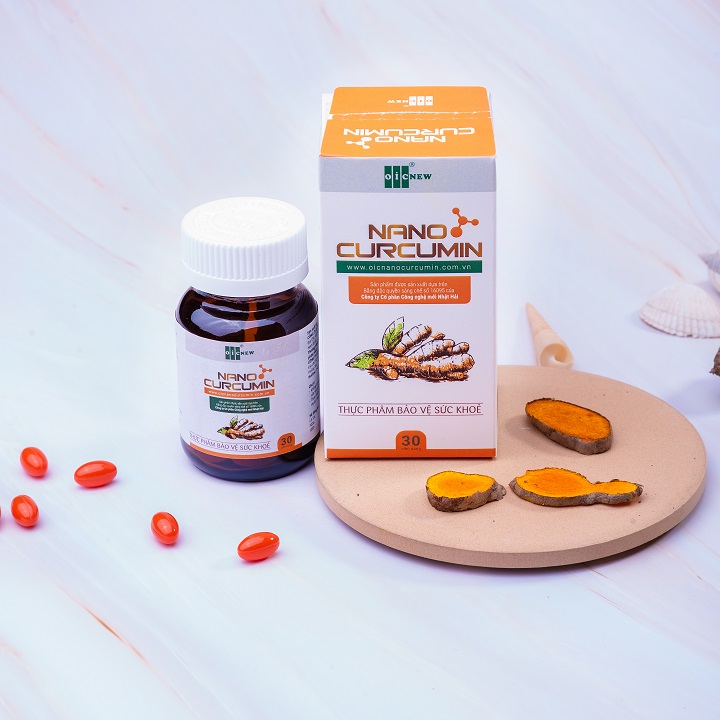 Nano Curcumin OIC viên nang (lọ 30 viên)