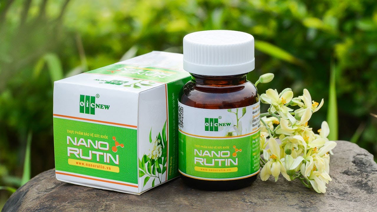 NANO RUTIN OIC (60 viên) - hỗ trợ điều trị suy giãn tĩnh mạch và trĩ