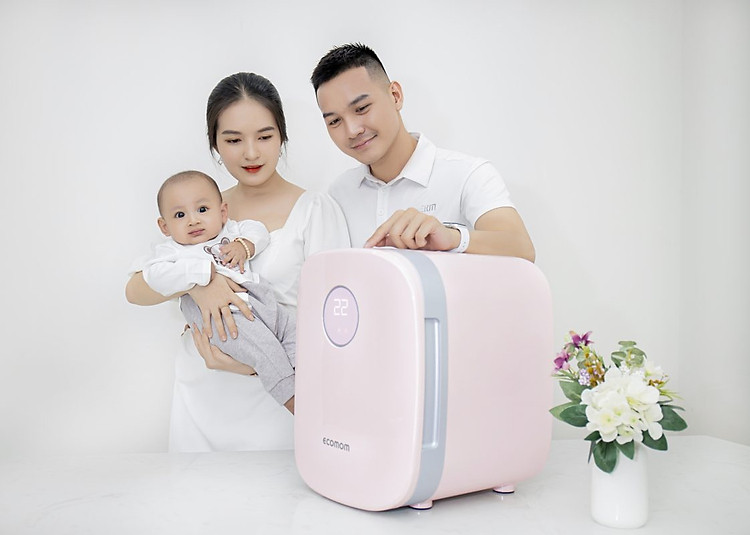 Máy tiệt trùng sấy khô khử mùi bằng tia UV Ecomom-202 Pro Advanced (Màu xanh biển)