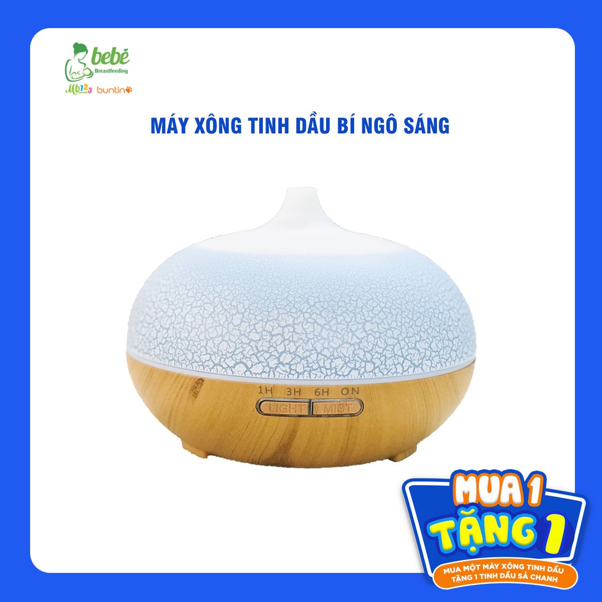 Máy xông tinh dầu Bí Ngô 550ml