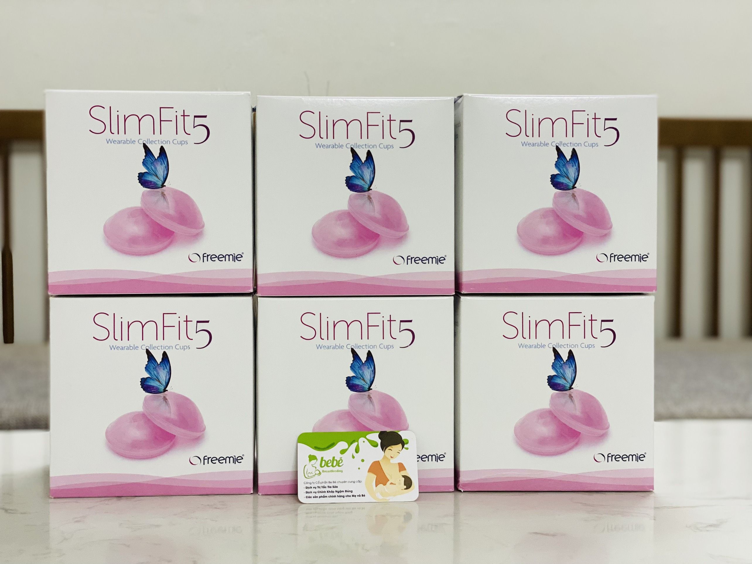 Bộ Cup hút sữa rảnh tay siêu mỏng 150ml Freemie SlimFit 5