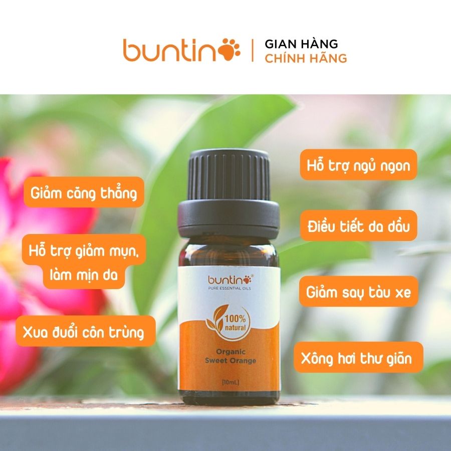 Tinh Dầu Cam Ngọt Buntino 10ml