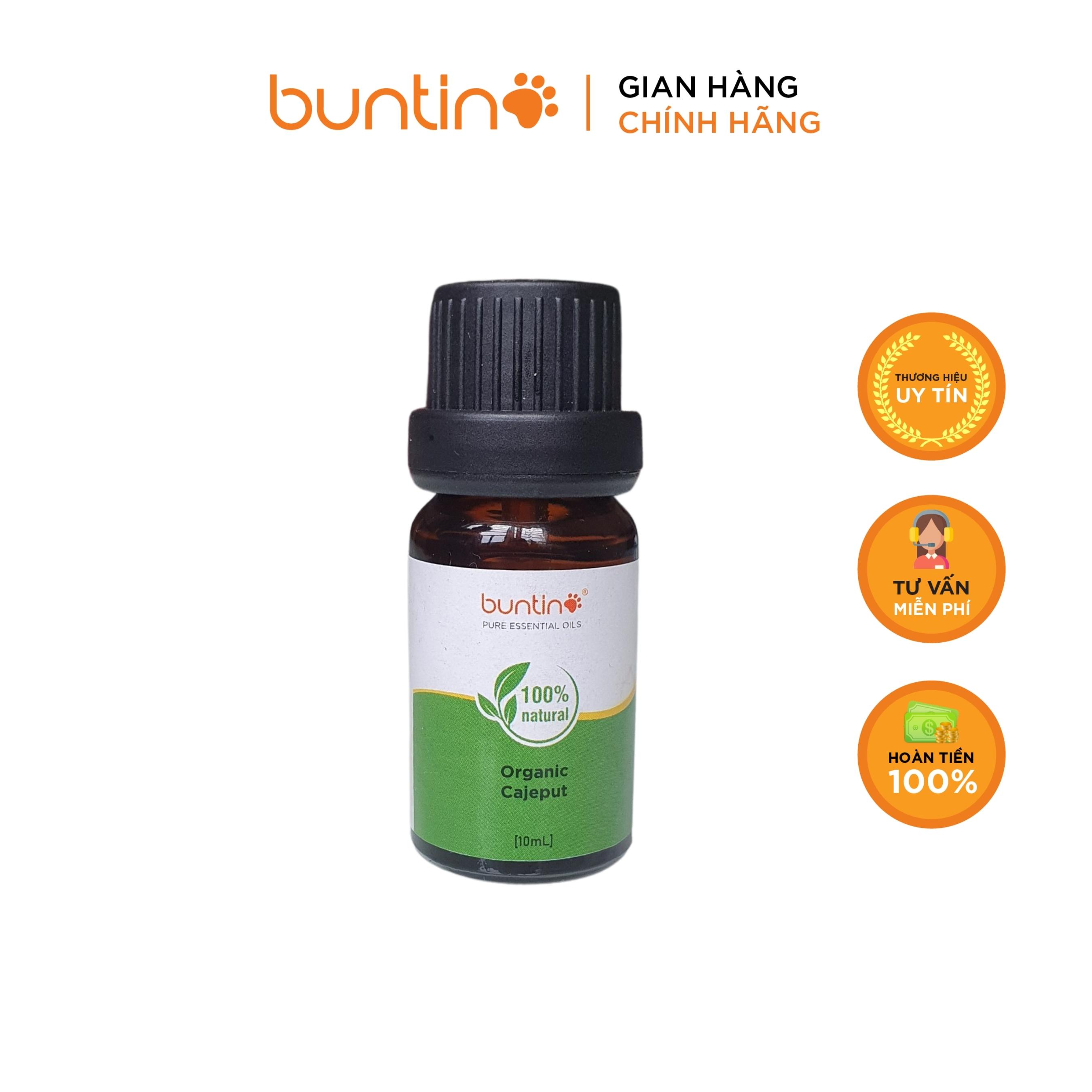 Tinh Dầu Organic Cajeput Buntino 10ml - Tràm Gió