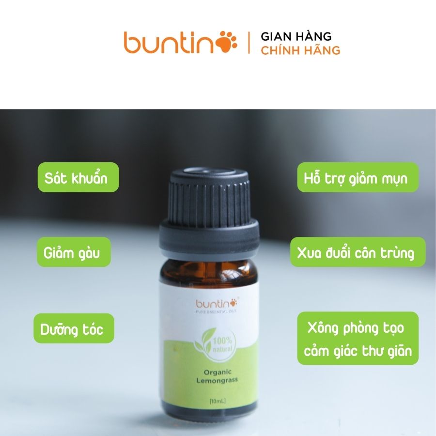 Tinh dầu sả chanh Buntino 10ML