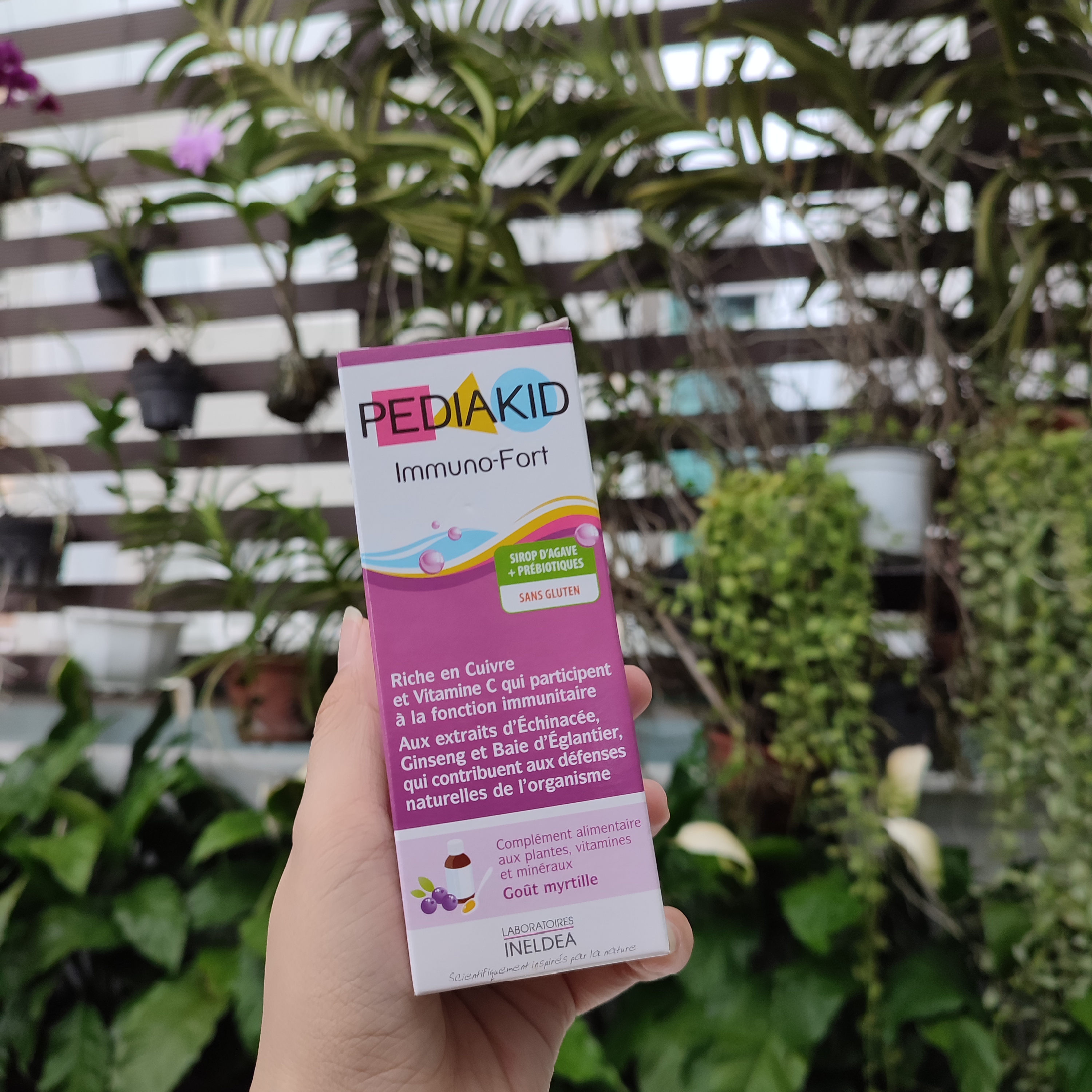 Pediakid Immuno Fort(Tăng cường sức đề kháng)-125ml