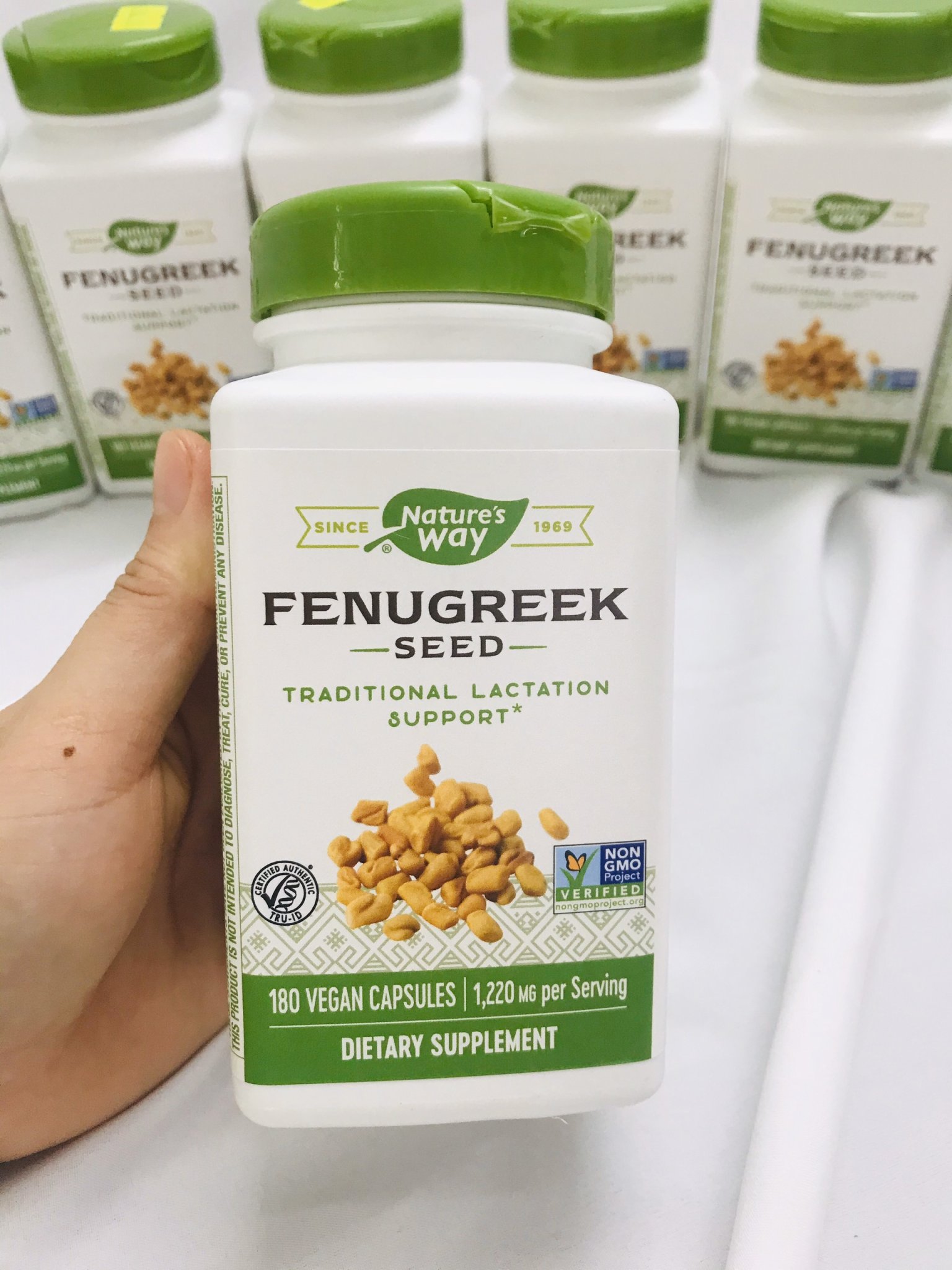 Viên uống lợi sữa Fenugreek 180 viên( B02)