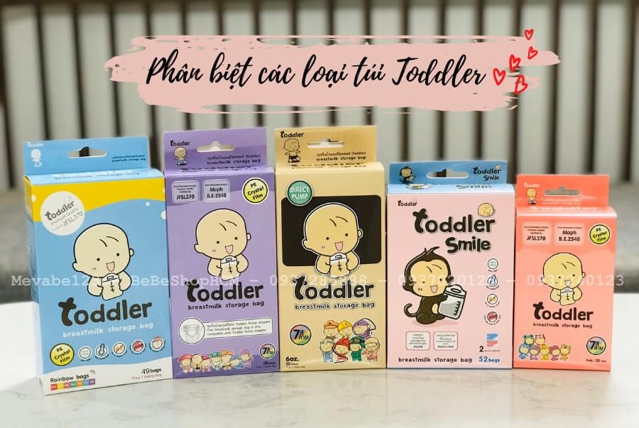 Túi trữ sữa mẹ Toddler 250ml (49 túi)