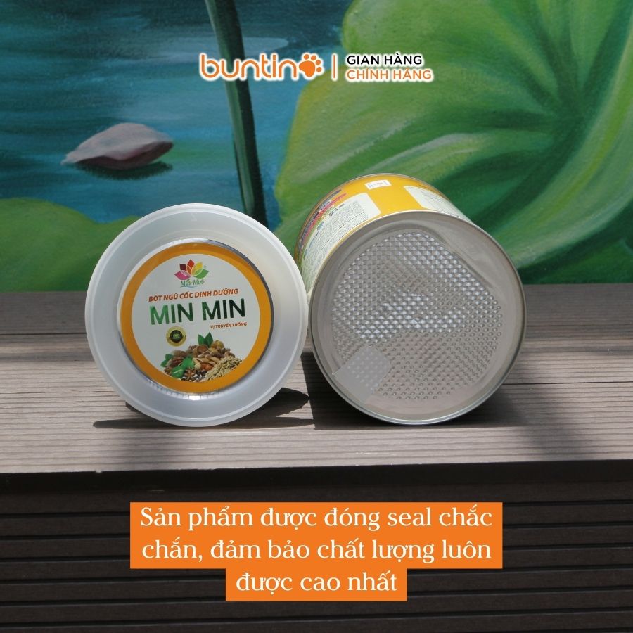 Bột Ngũ Cốc Dinh Dưỡng Min Min Vị Truyền Thống 500g