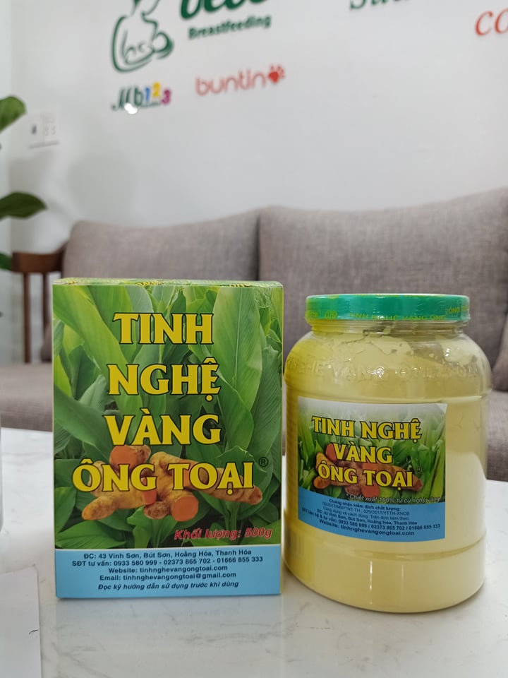 Hộp Tinh nghệ Ông Toại 500gr