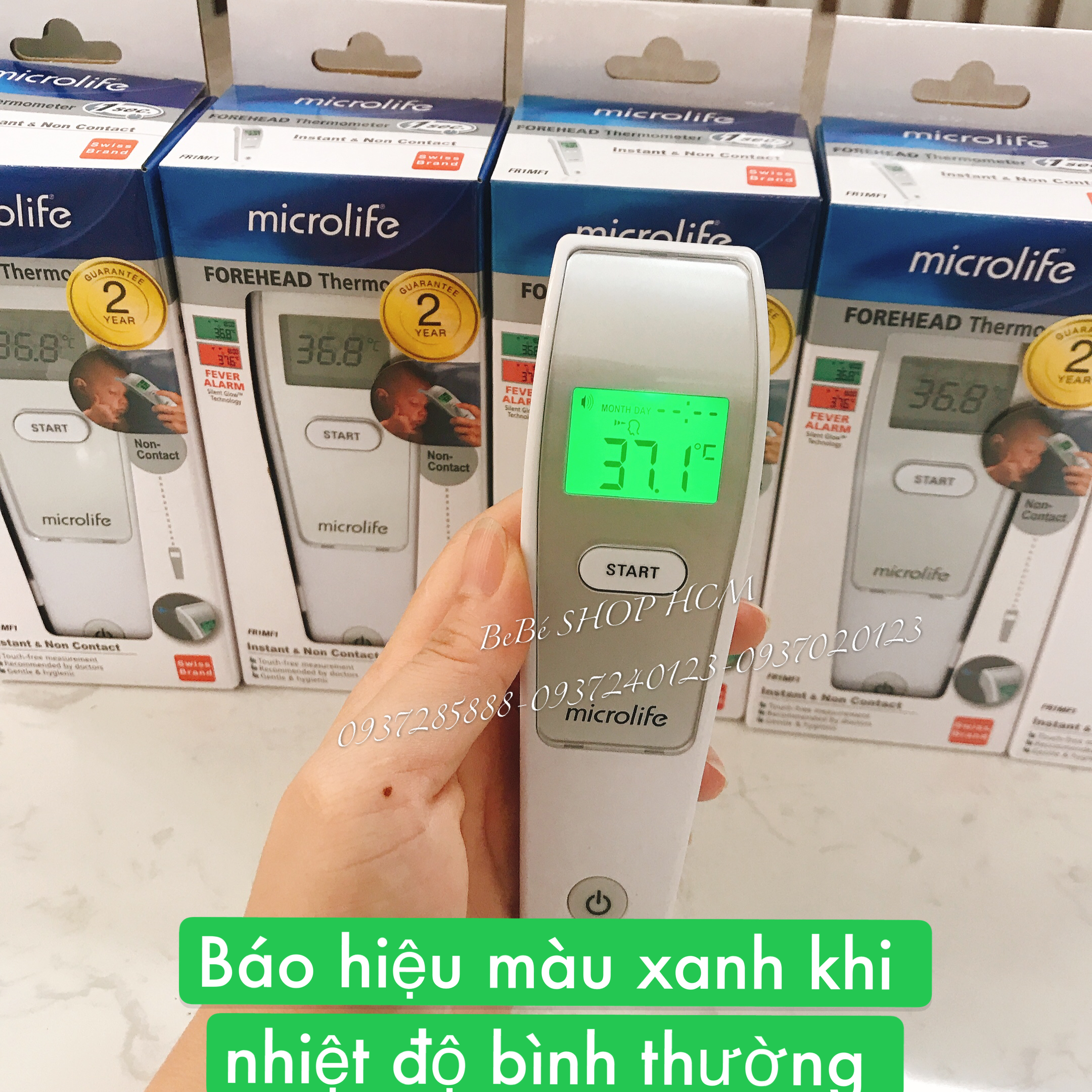 NHIỆT KẾ HỒNG NGOẠI ĐO TRÁN MICROLIFE FR1MF1