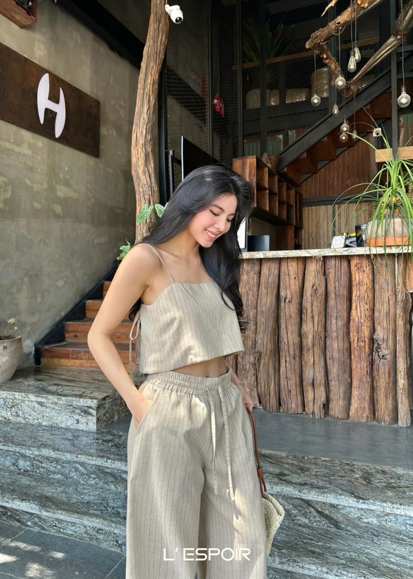 LP.001383 Nâu Nhạt (Set)