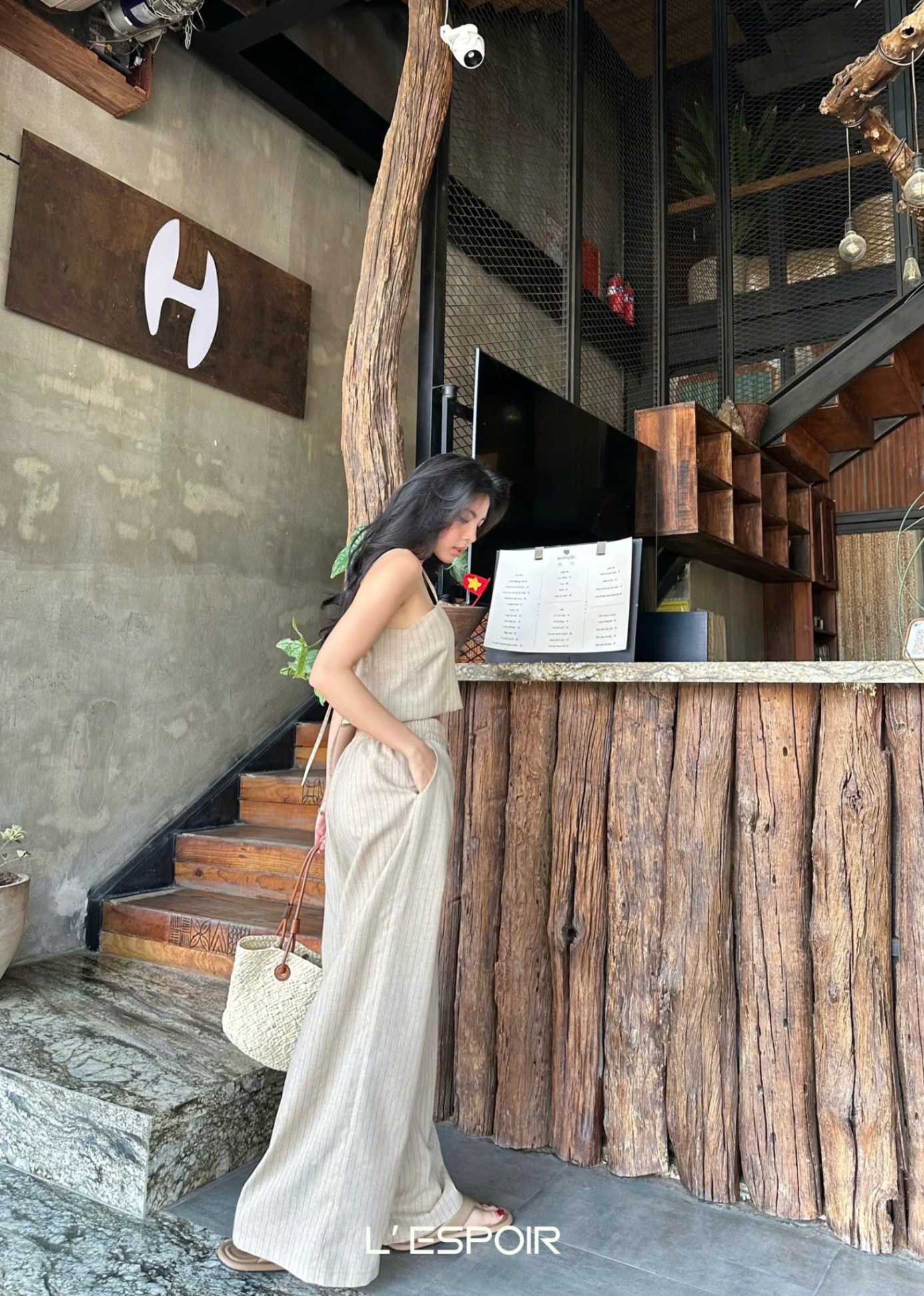 LP.001383 Nâu Nhạt (Set)