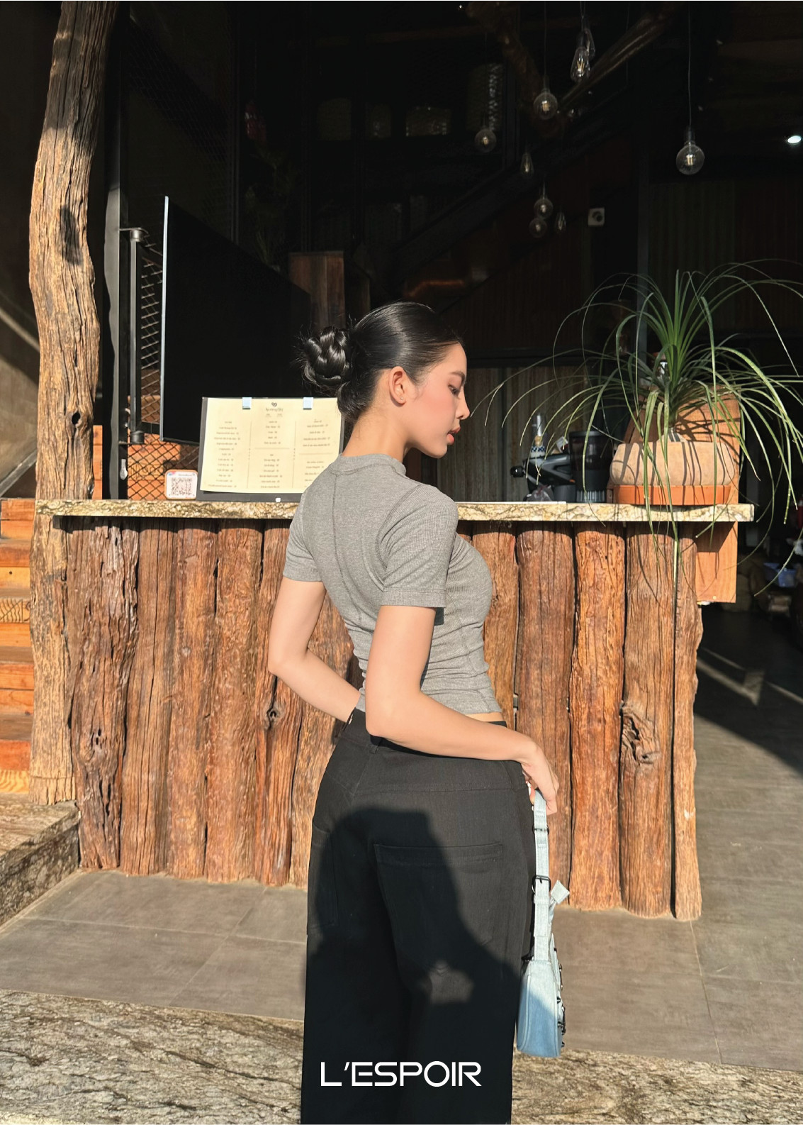 LP.000951 Đen (Lưng Xệ - Quần)