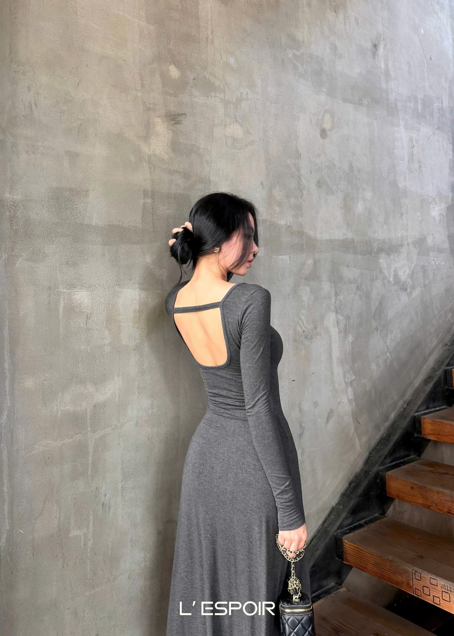 LP.001345 Xám Đậm