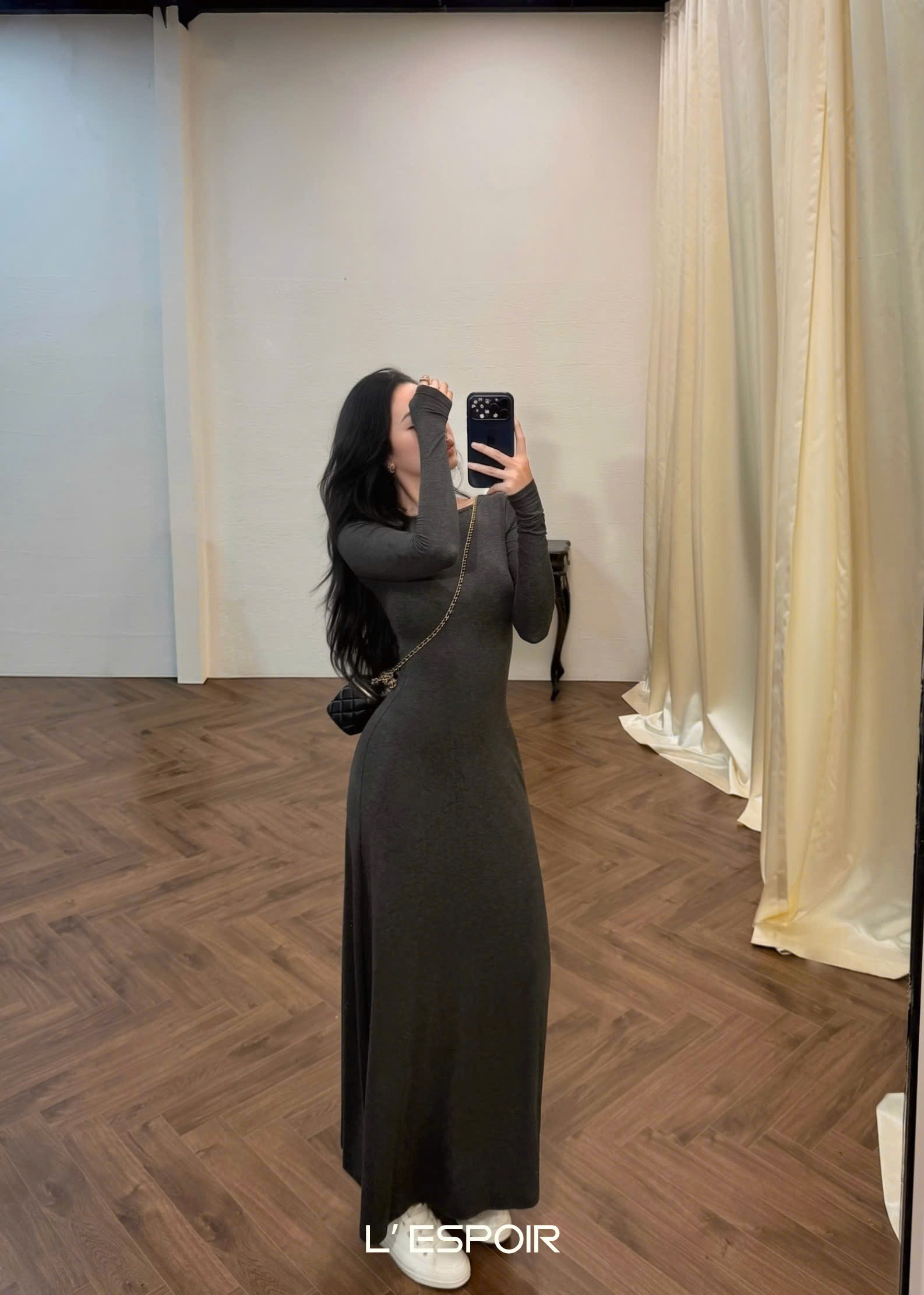 LP.001345 Xám Đậm