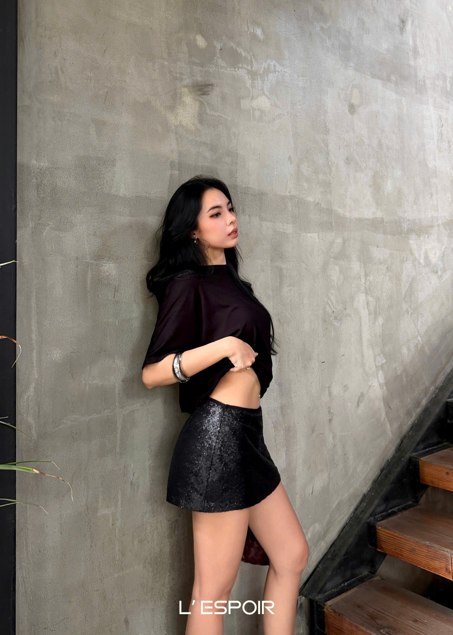LP.001420 Đen mờ (Váy)