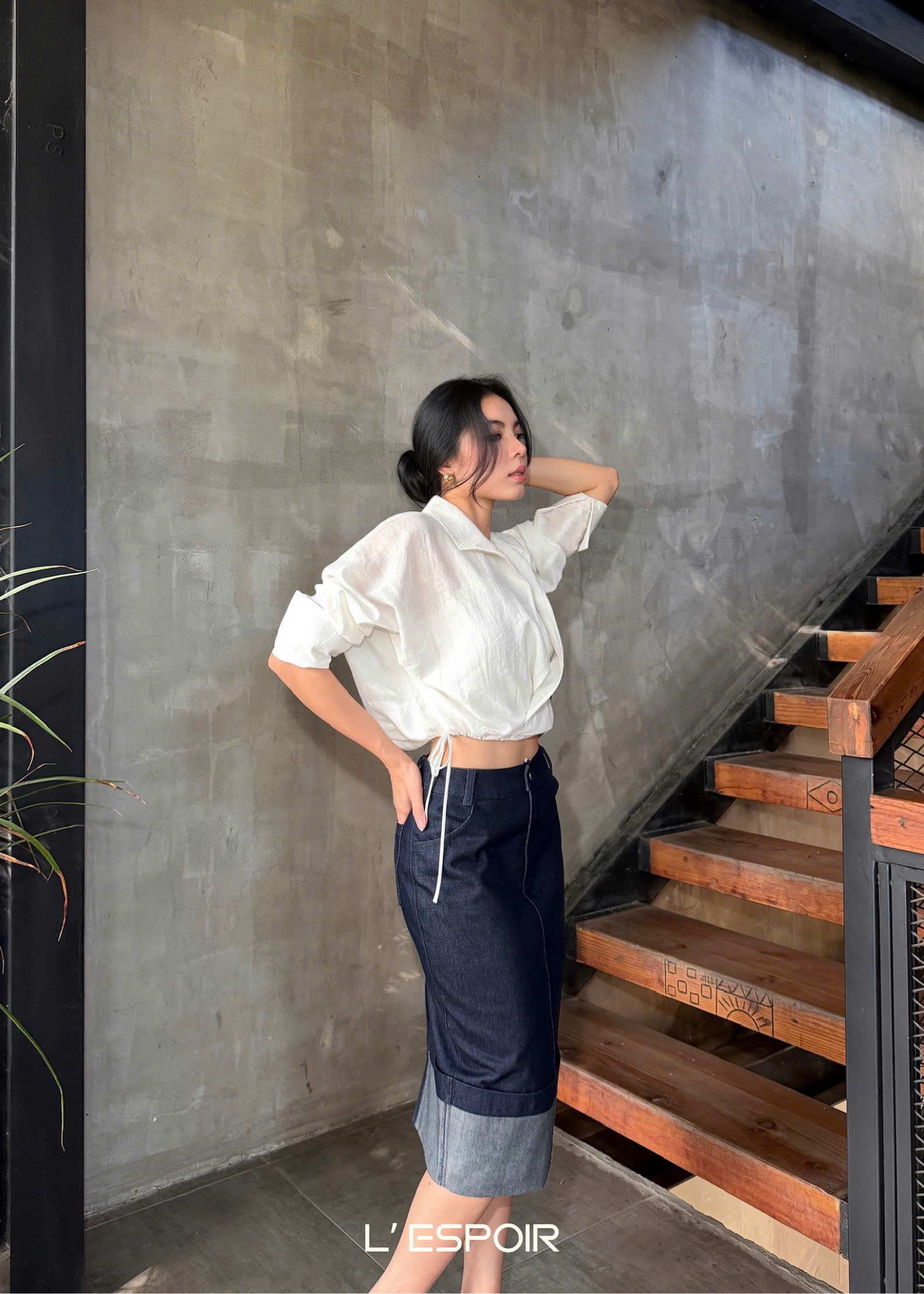 LP.001701 Trắng (Áo dây)