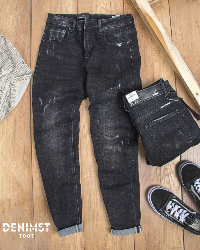 Quần jeans nam rách bui lạ mắt mã T007