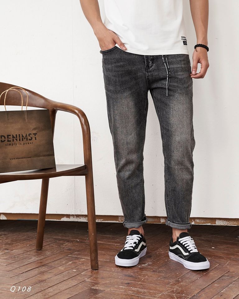 Quần jeans nam JIANGU Q108 đẹp và lạ