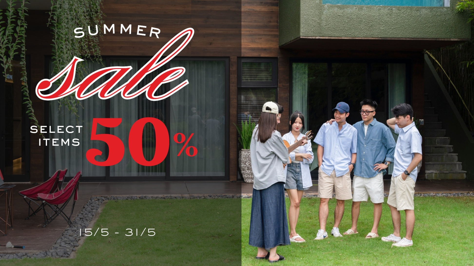 SUMMER SALE 50%