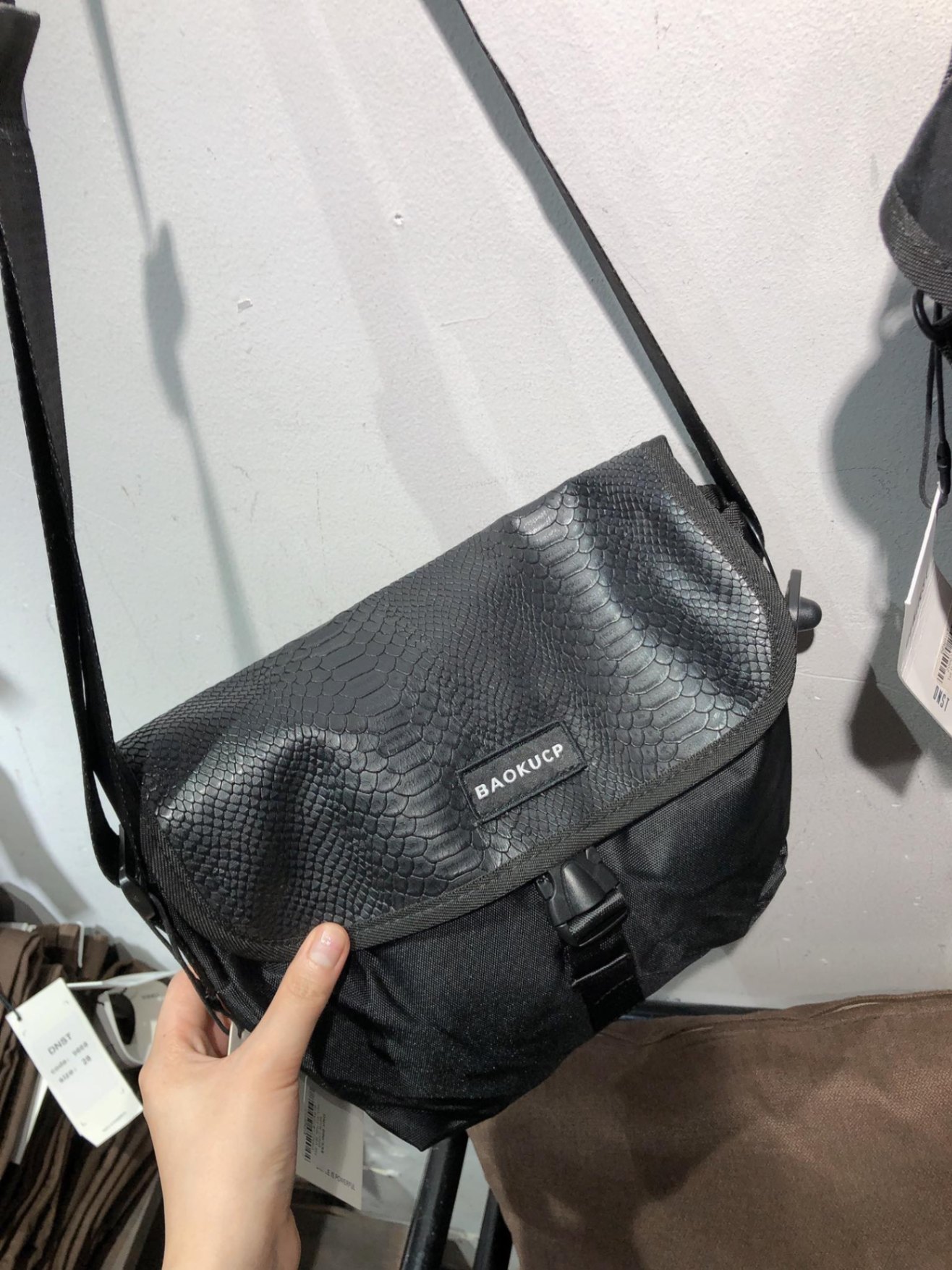 Túi Vải Mix Da Vằn DNST 8088