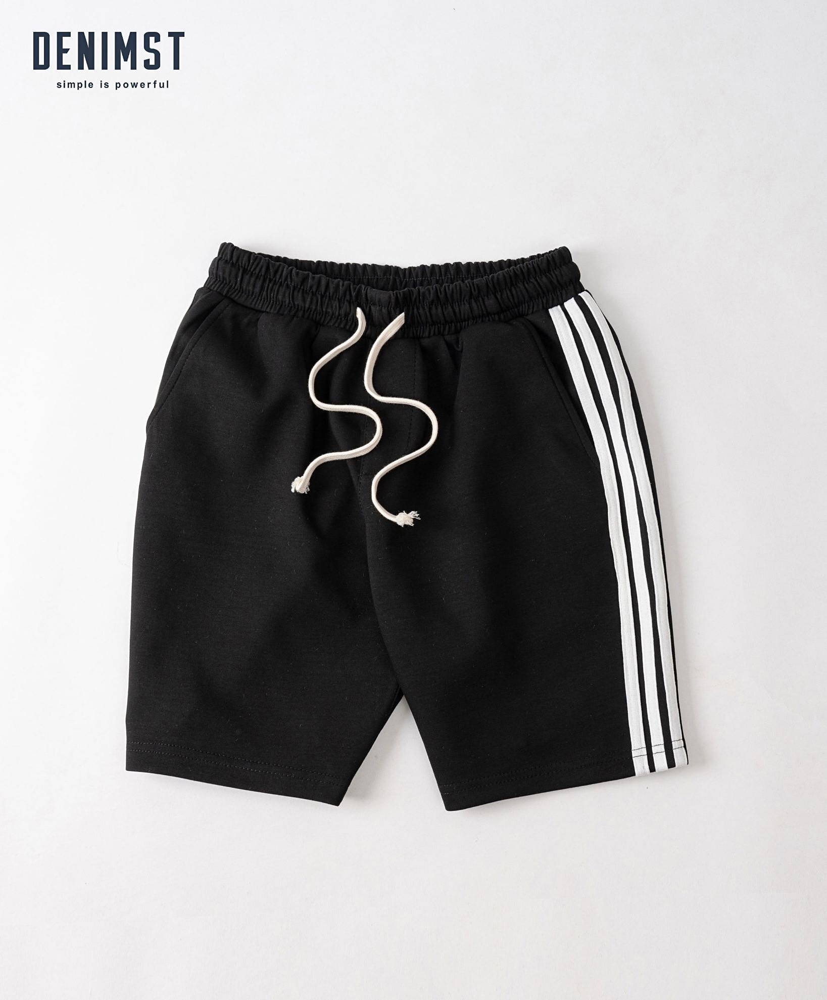 Quần short nỉ umi 3 sọc DNST 285