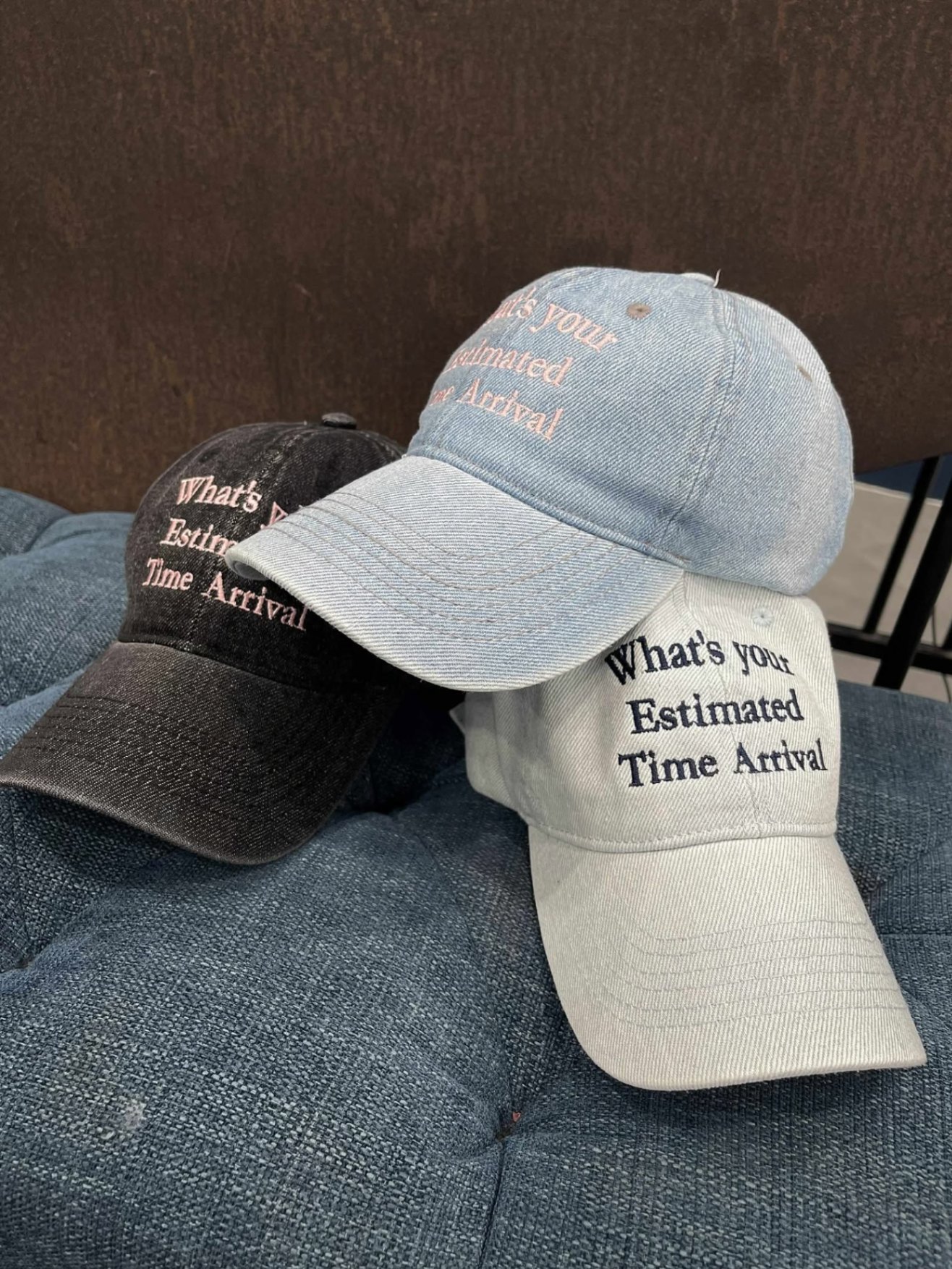 Mũ lưỡi trai denim Time 215