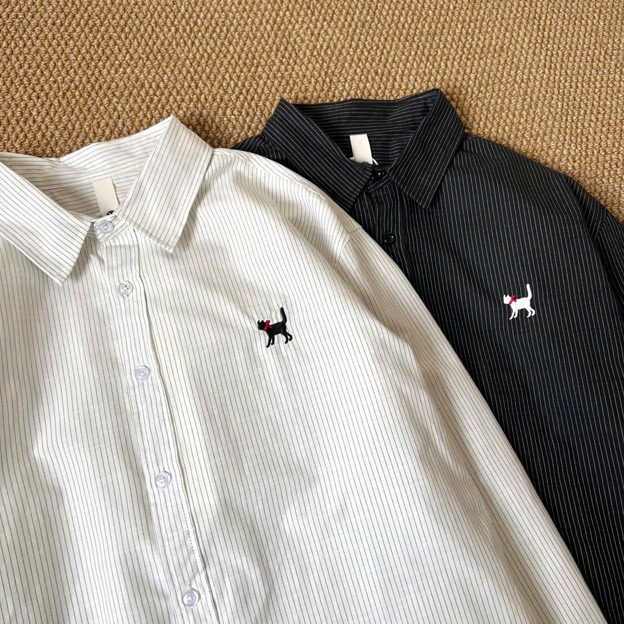 Áo sơ mi kẻ CAT DNST 8873