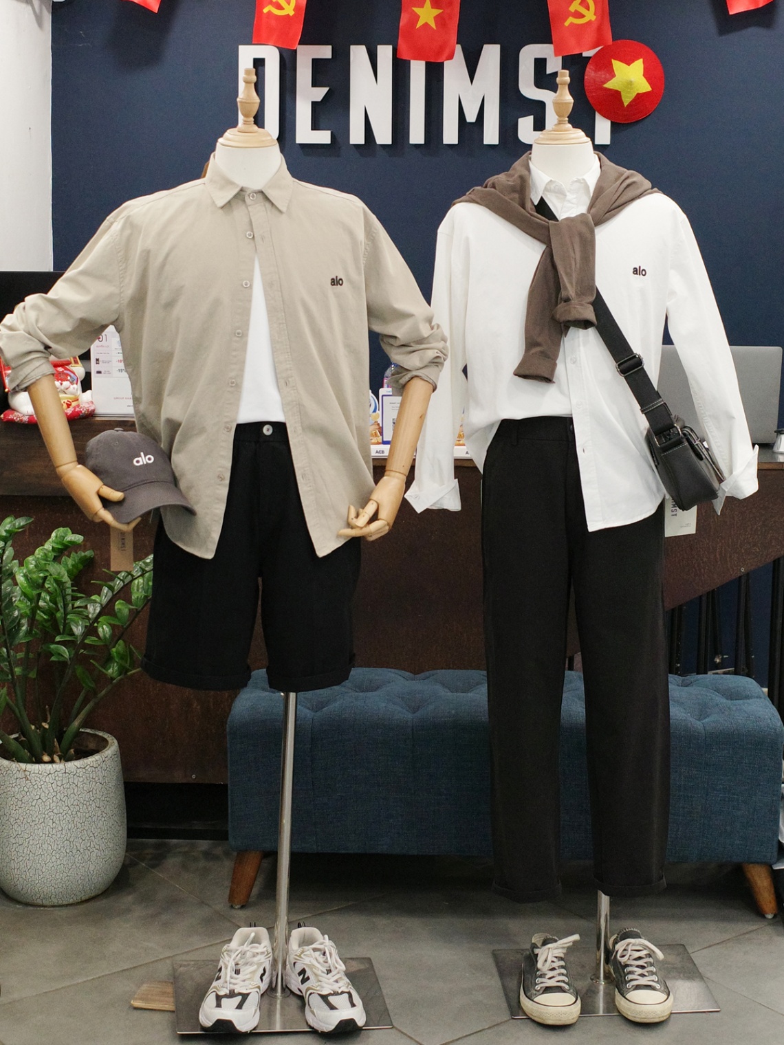 Áo sơ mi kaki Alo DNST 8807