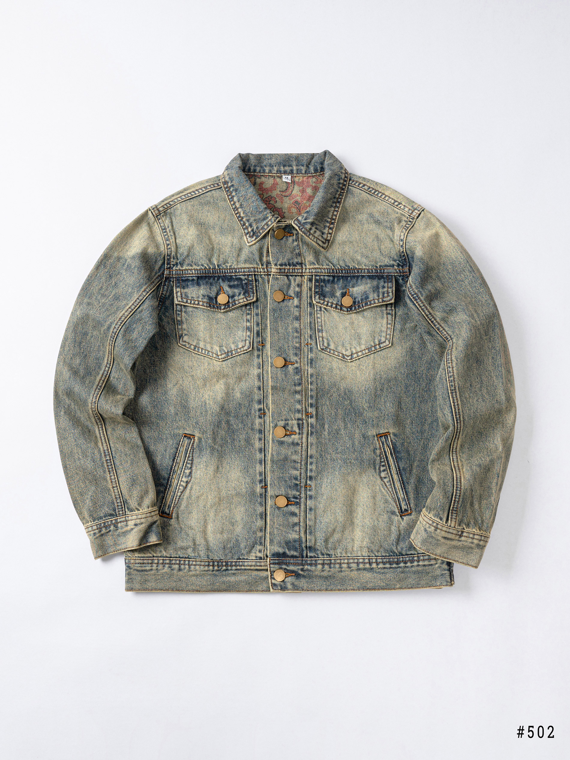 Áo khoác bò bạc DNST 502