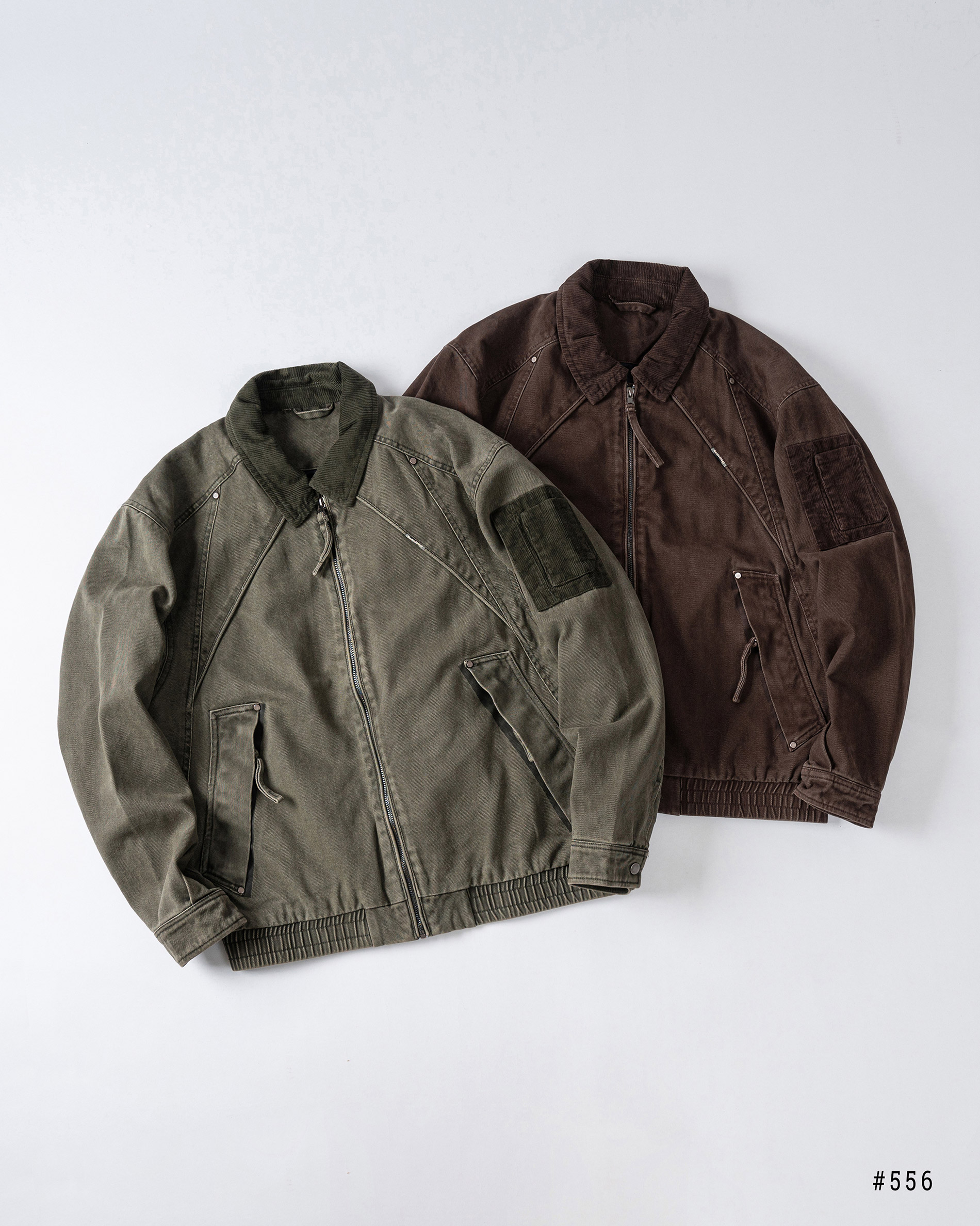 Áo khoác denim cổ nhung Reme DNST 556