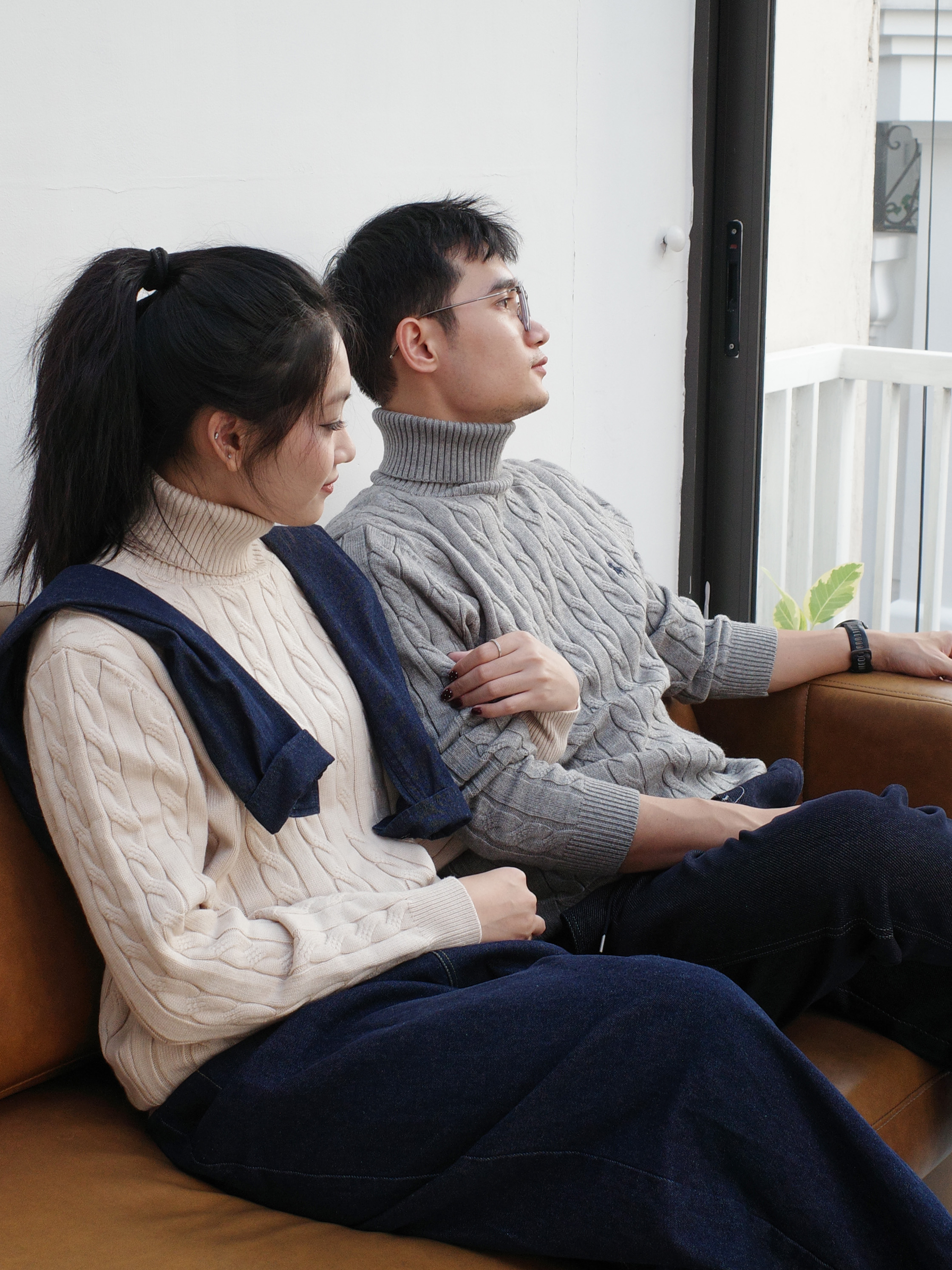 Áo len thừng cổ lọ Ngựa DNST 720