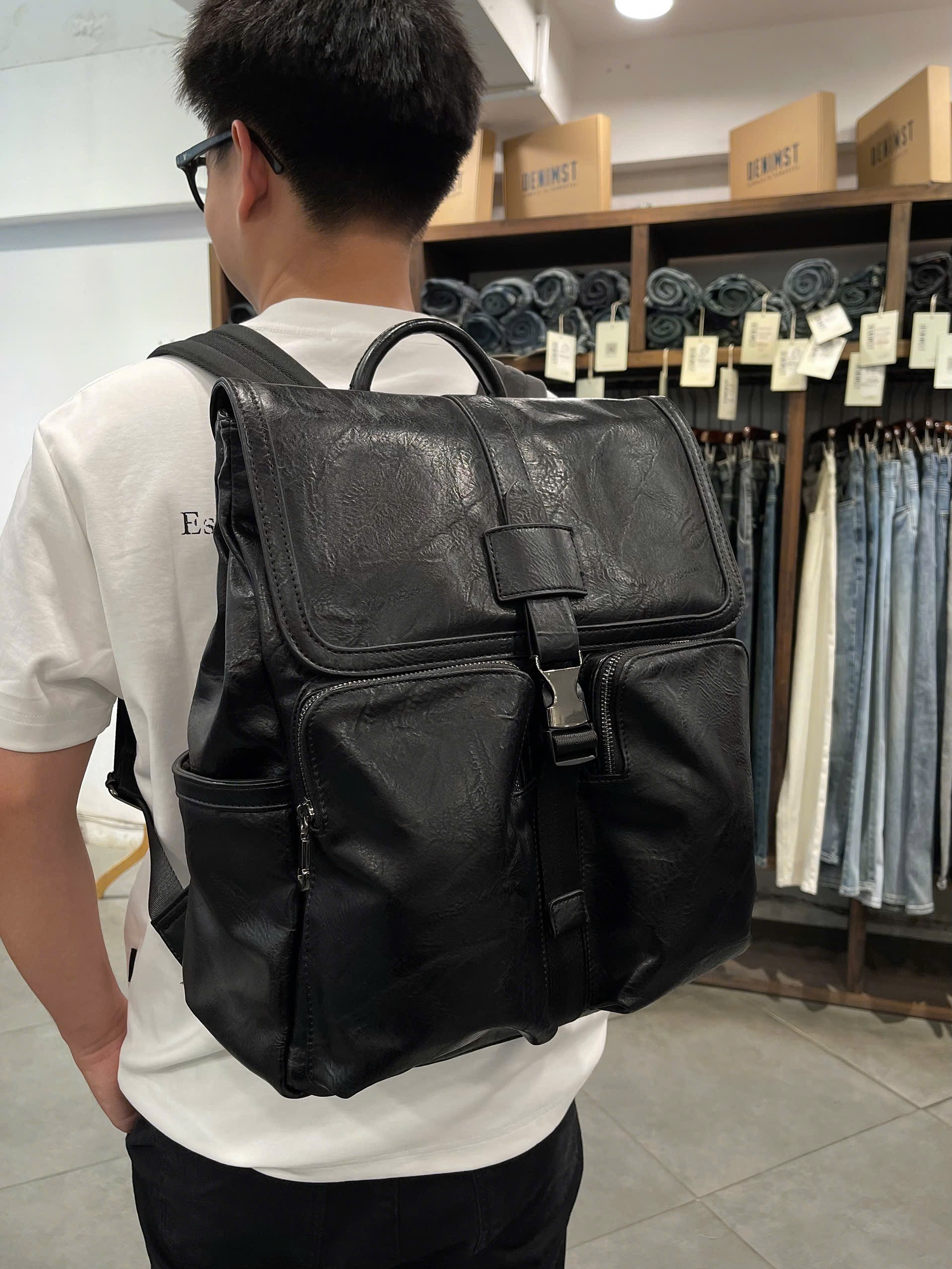 Balo da túi hộp DNST 6037