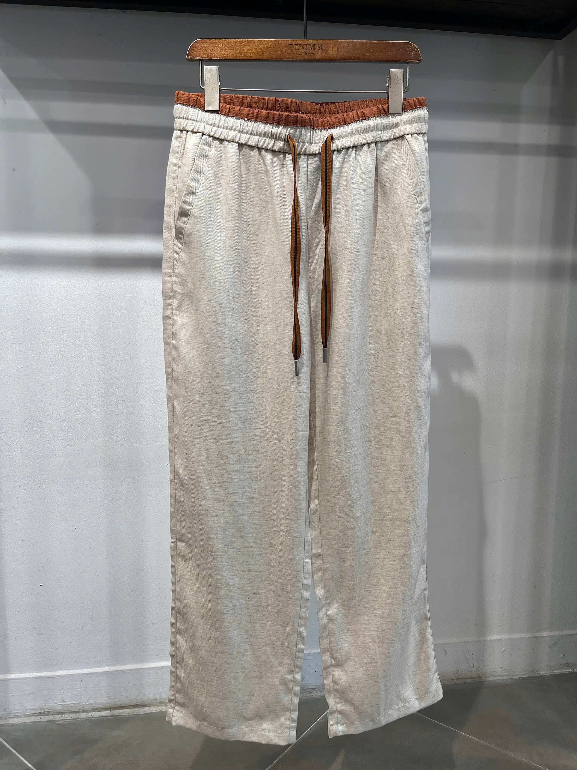 Quần linen suông DNST 9803
