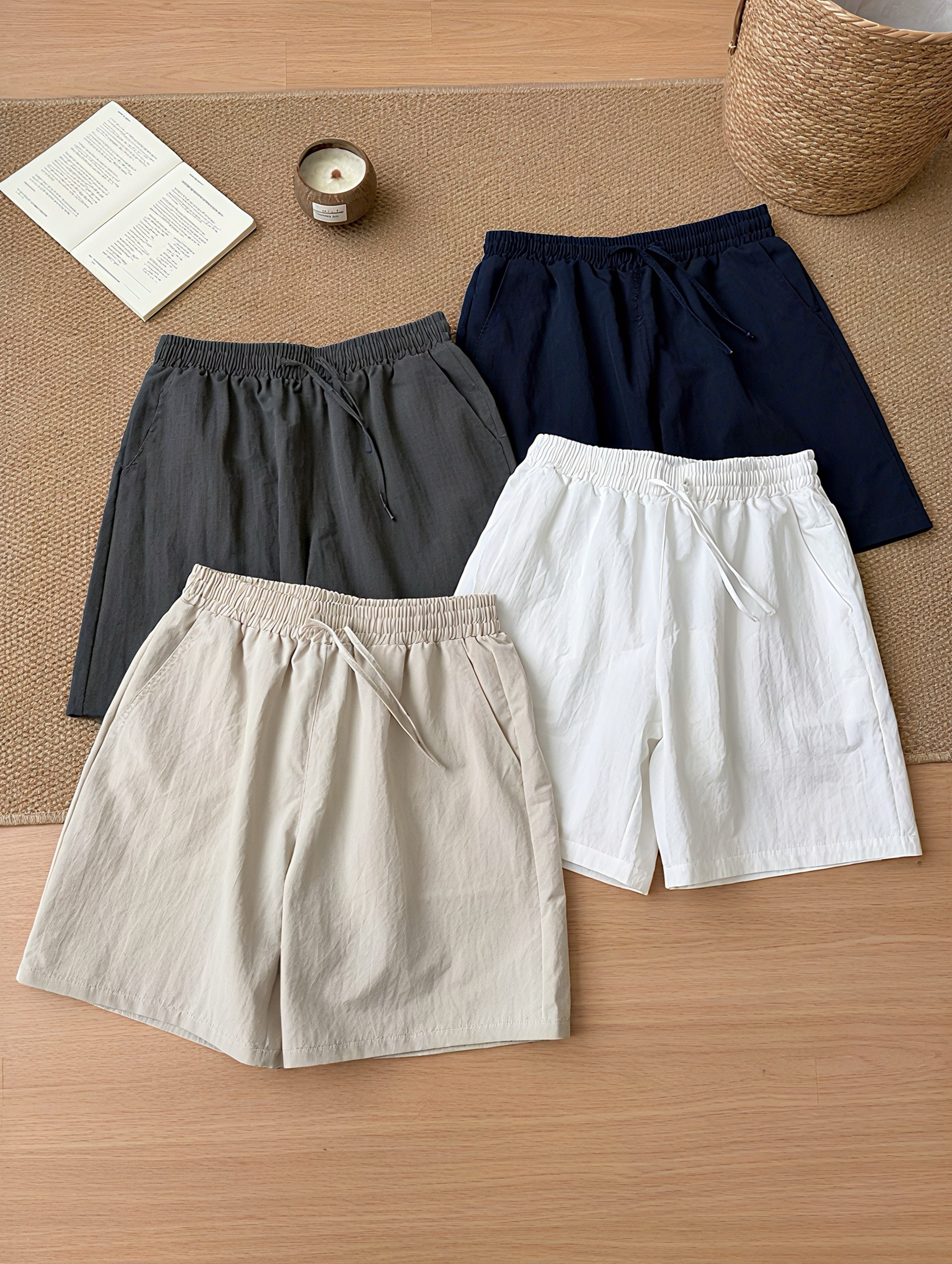 Quần short cotton thô Gentty DNST Q201