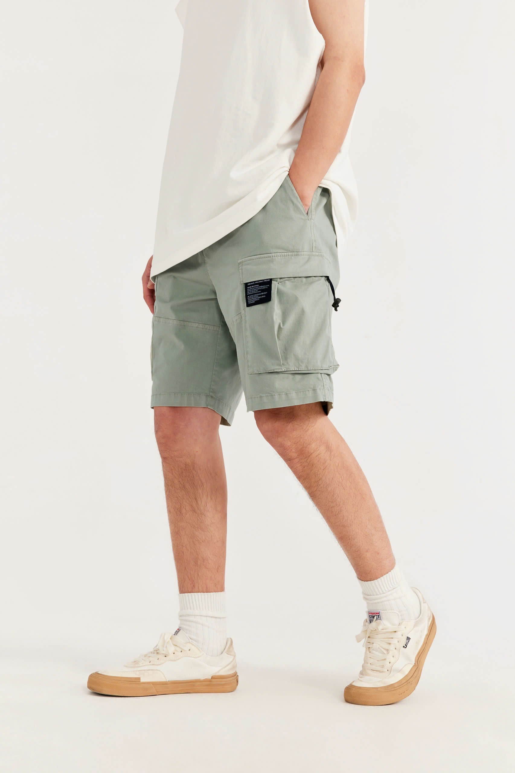 Quần short kaki túi hộp WEAR DNST 2705