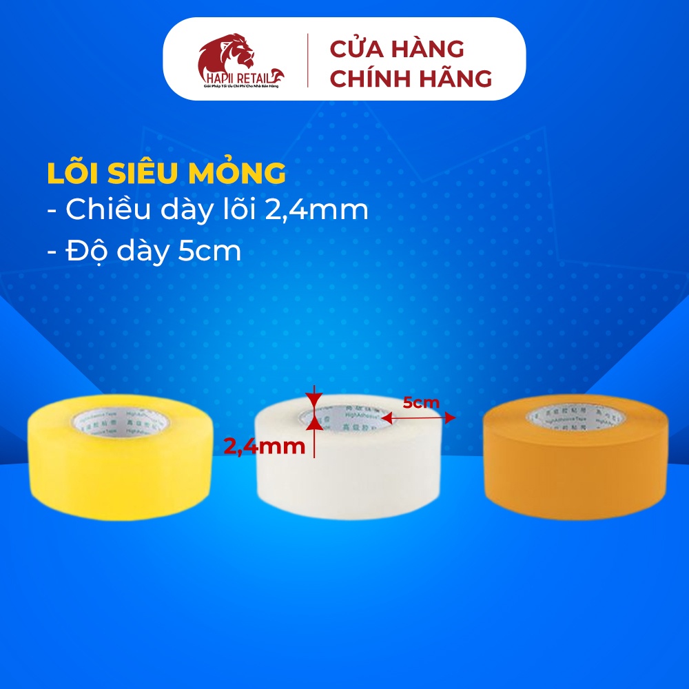 Băng dính 0.5Kg Lõi nhựa hapii.jpg