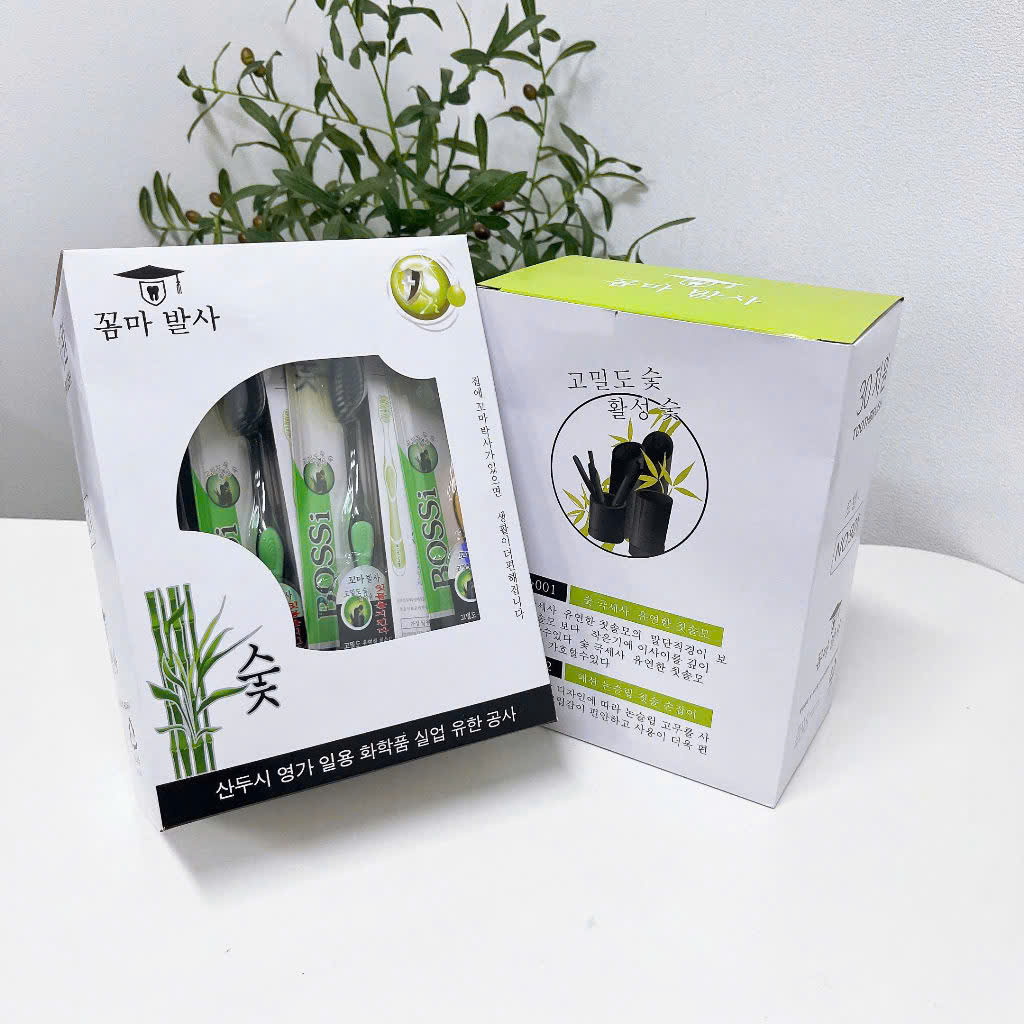 [10] Bàn Chải Đánh Răng BOSSI - Hộp 30 Cái